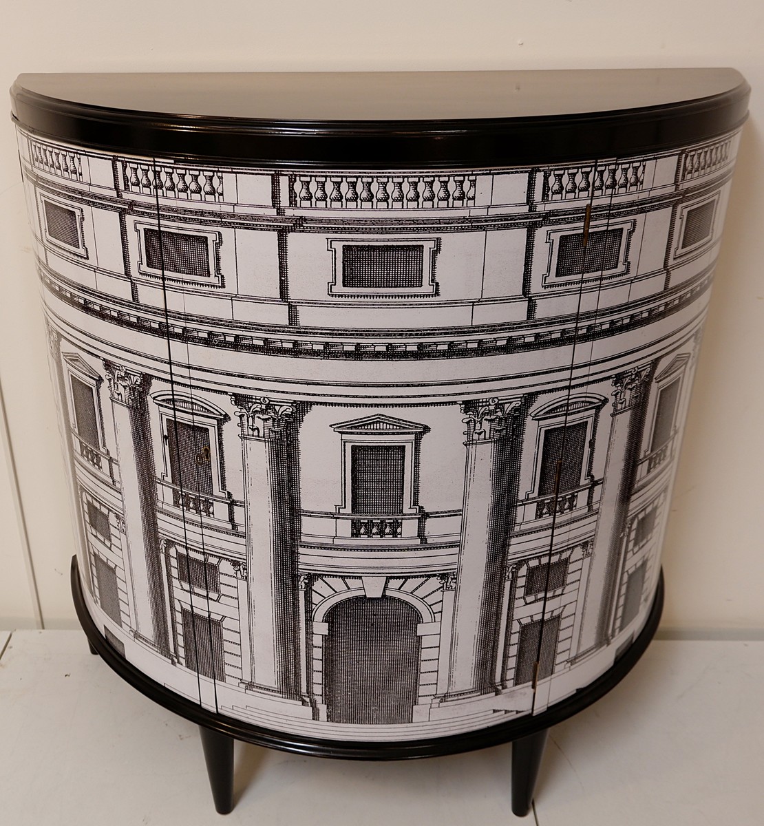 Demi Lune Cabinet Fornasetti Restyled Via Antica Recent Added