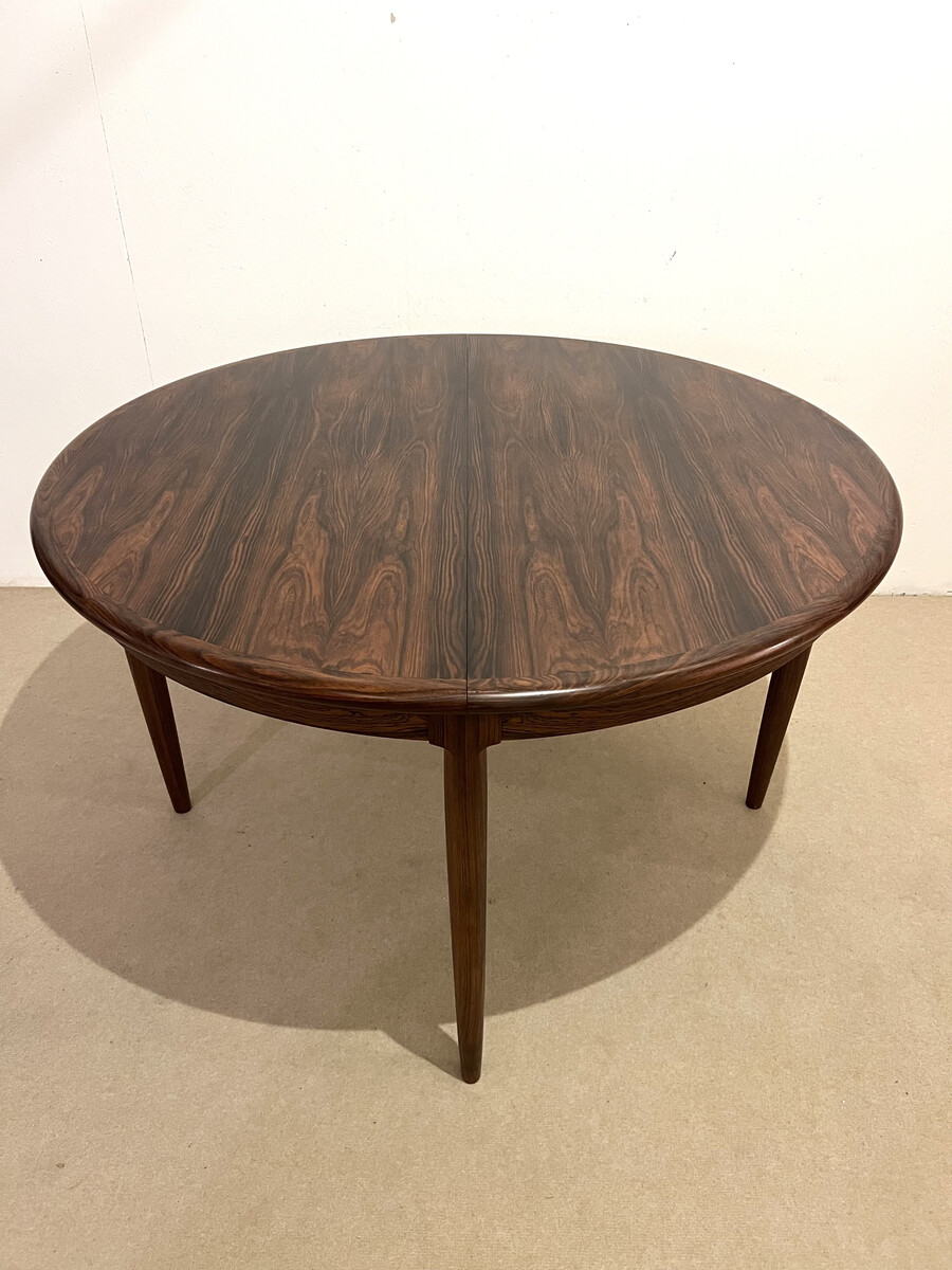Mid-Century Extendable Wood Dining Table By Niels Otto Möller, Model 15, Denmark, 1960s