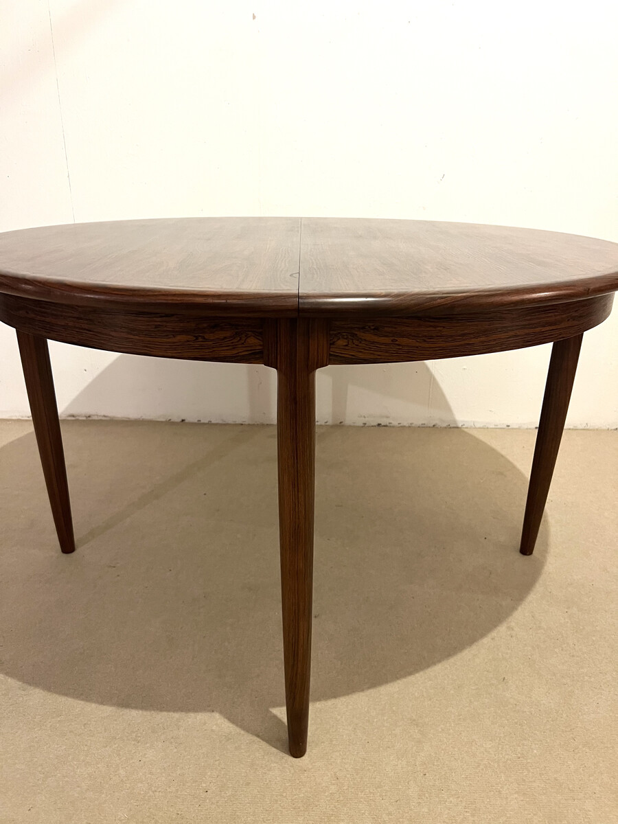 Mid-Century Extendable Wood Dining Table By Niels Otto Möller, Model 15, Denmark, 1960s