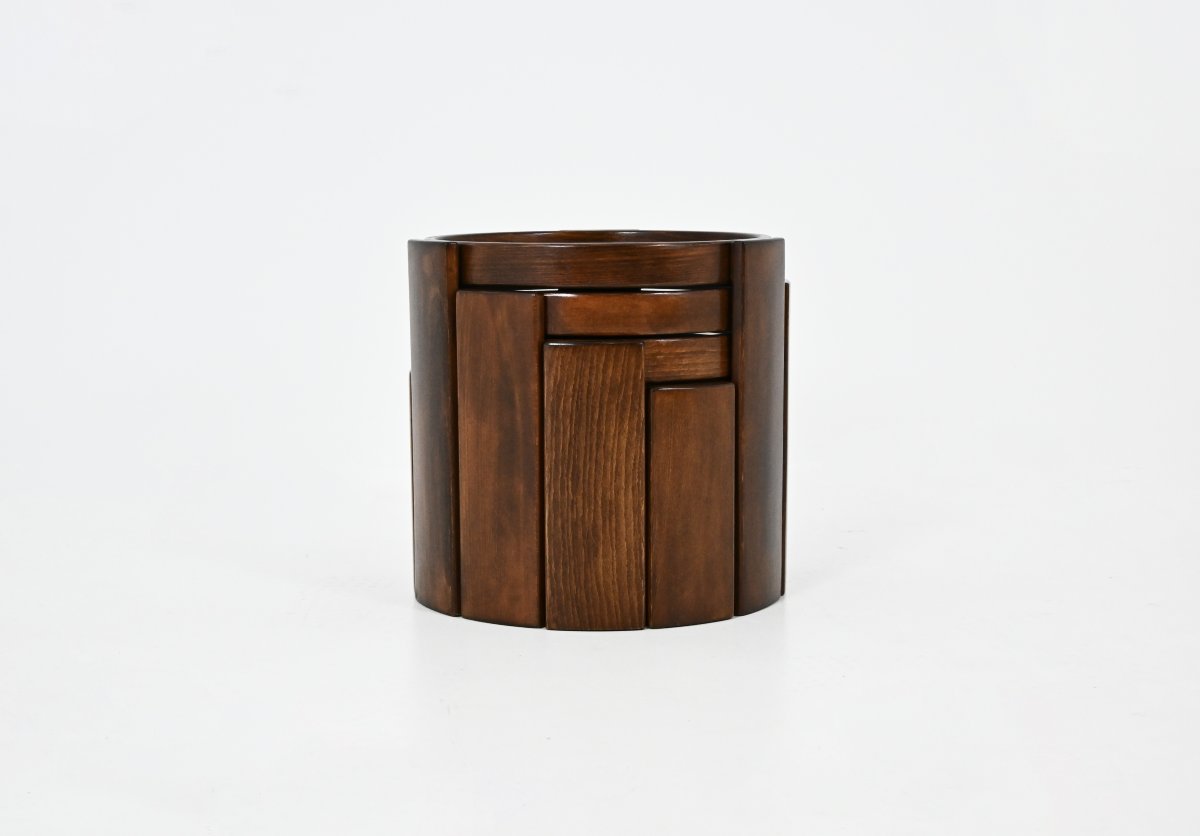 Model 780 Nesting Tables by Gianfranco Frattini for Cassina, 1960s, set of 4