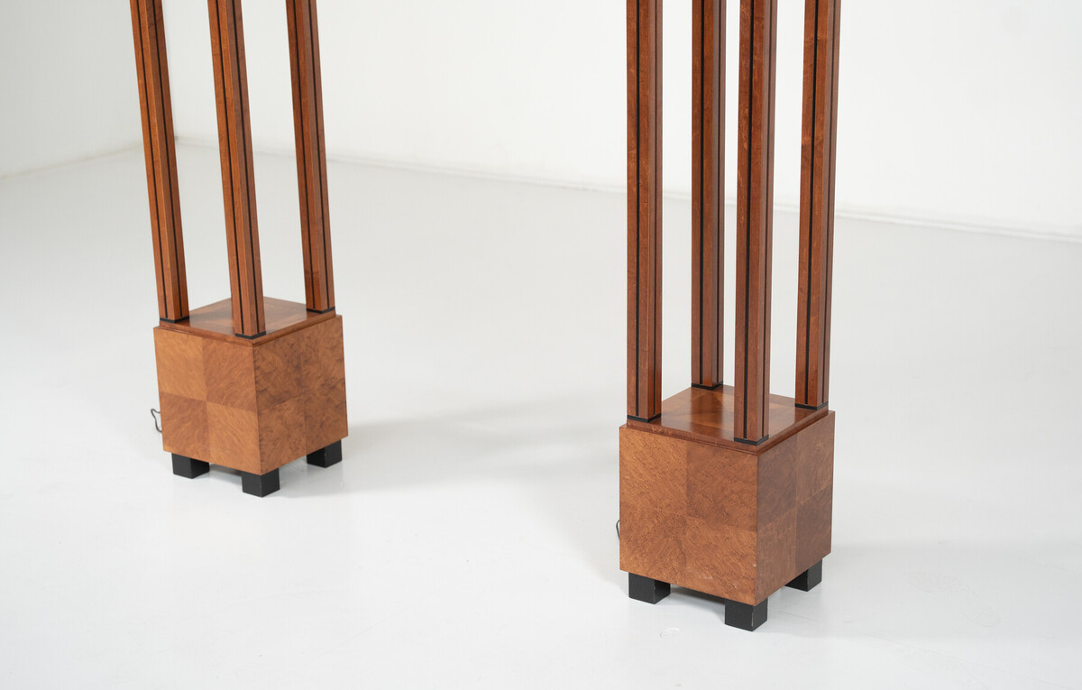 Pair of Ingrid Floor Lamps by Michael Graves for Sawaya and Moroni 