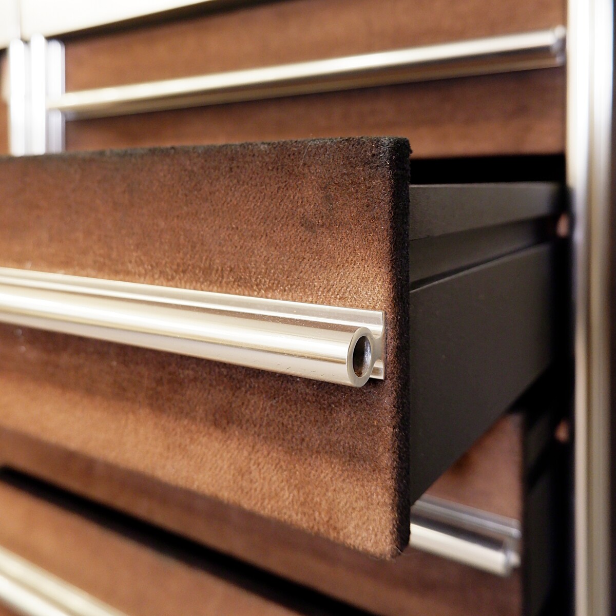 Vintage modular Sideboard by Guido Faleschini for Hermès - 1970s