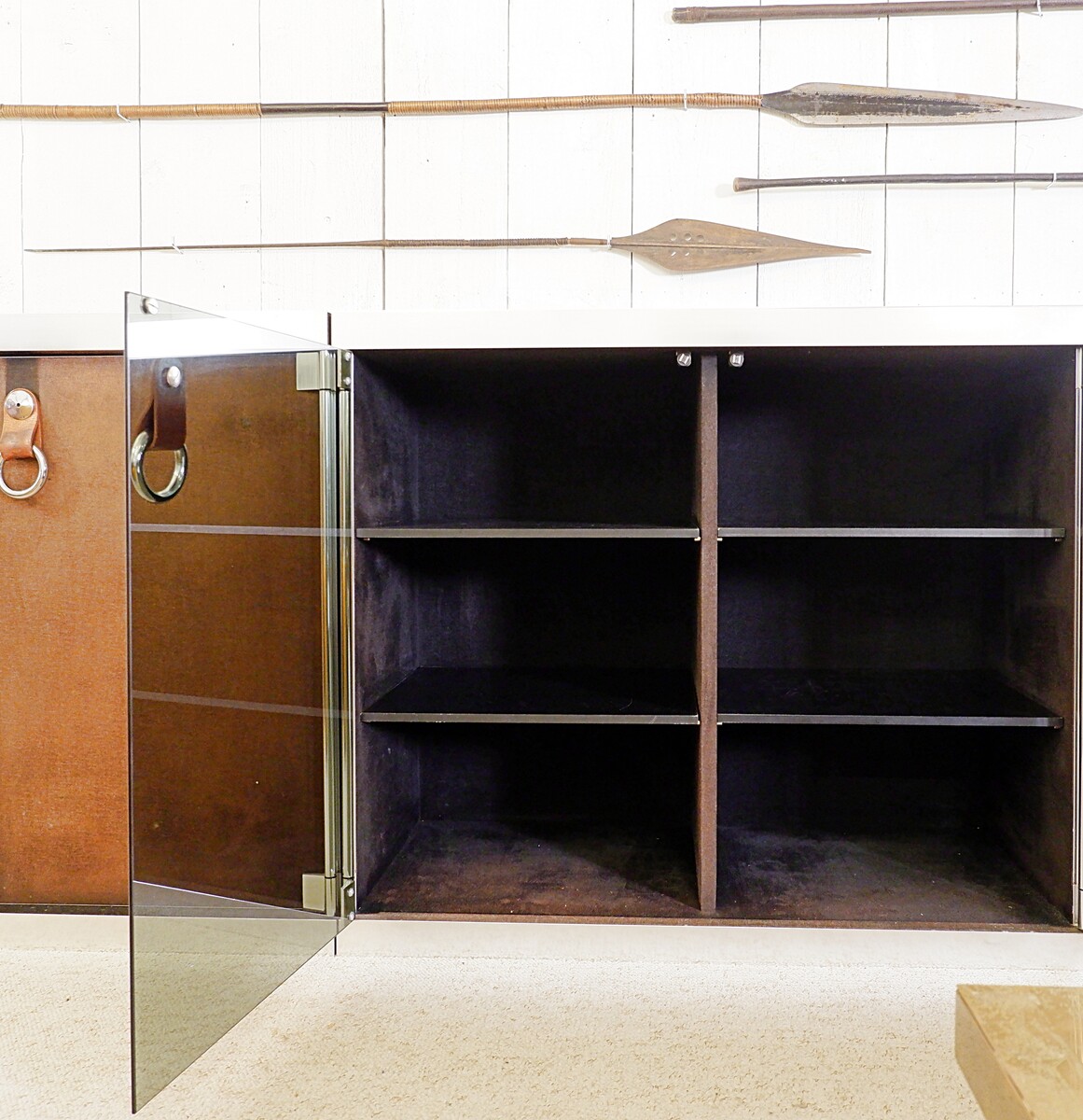 Vintage modular Sideboard by Guido Faleschini for Hermès - 1970s