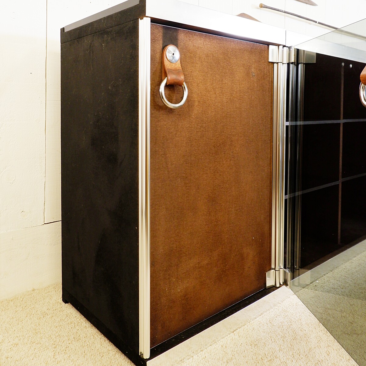 Vintage modular Sideboard by Guido Faleschini for Hermès - 1970s