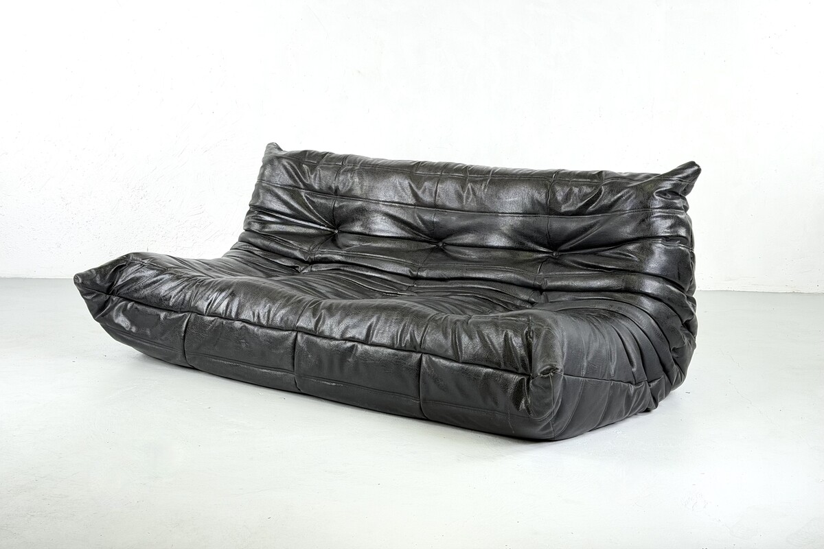 3- seaters Togo sofa by Michel Ducaroy for Ligne Roset - 1960s