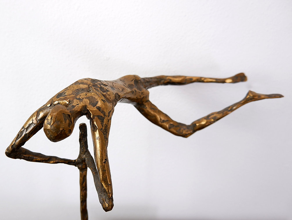 Acrobatic Man Sculpture by Pieter Florizoone
