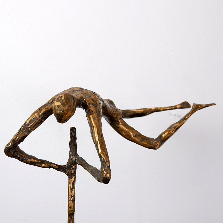 Acrobatic Man Sculpture by Pieter Florizoone