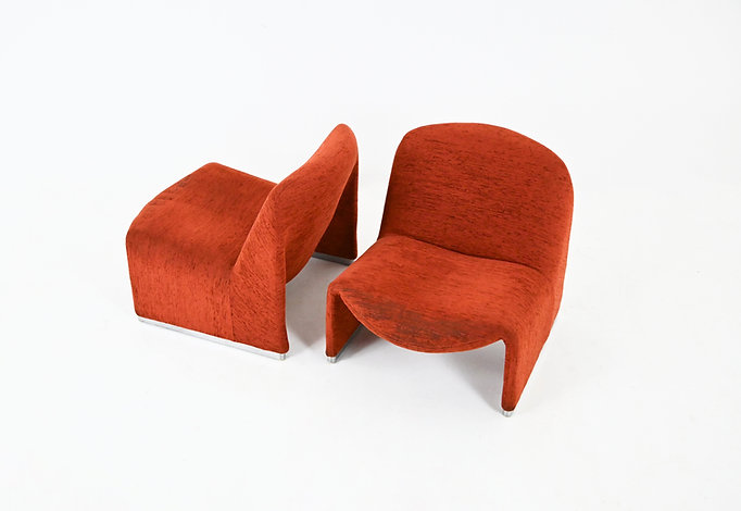 Alky Chairs by Giancarlo Piretti for Anonima Castelli, 1970s, set of 2