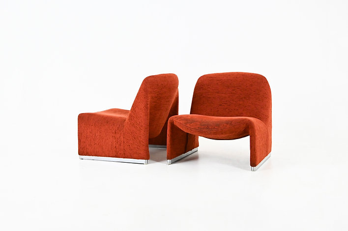Alky Chairs by Giancarlo Piretti for Anonima Castelli, 1970s, set of 2