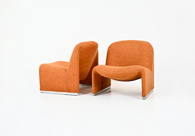 Alky Chairs by Giancarlo Piretti for Anonima Castelli, 1970s, set of 2