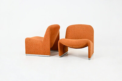 Alky Chairs by Giancarlo Piretti for Anonima Castelli, 1970s, set of 2