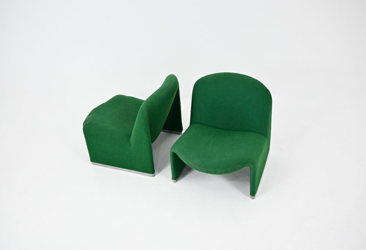Alky Chairs by Giancarlo Piretti for Anonima Castelli, 1970s, set of 2