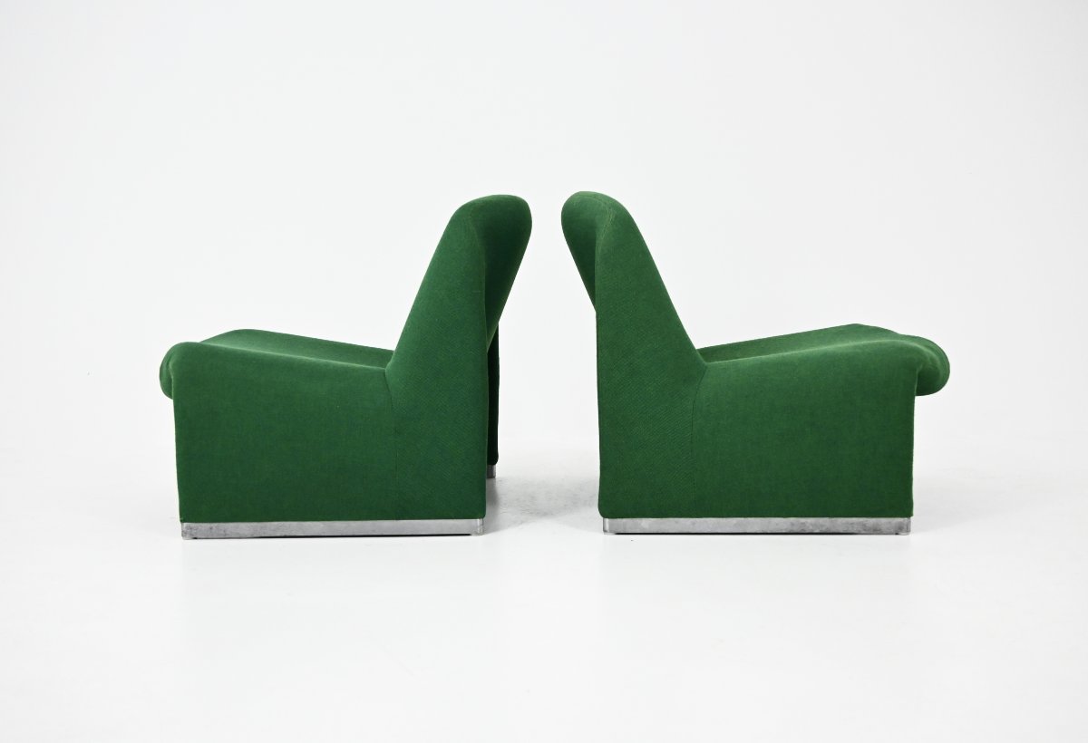 Alky Chairs by Giancarlo Piretti for Anonima Castelli, 1970s, set of 2