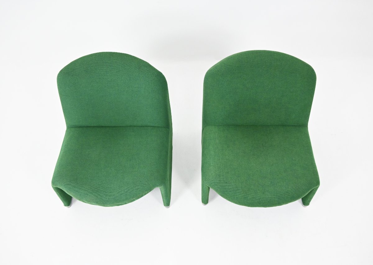 Alky Chairs by Giancarlo Piretti for Anonima Castelli, 1970s, set of 2