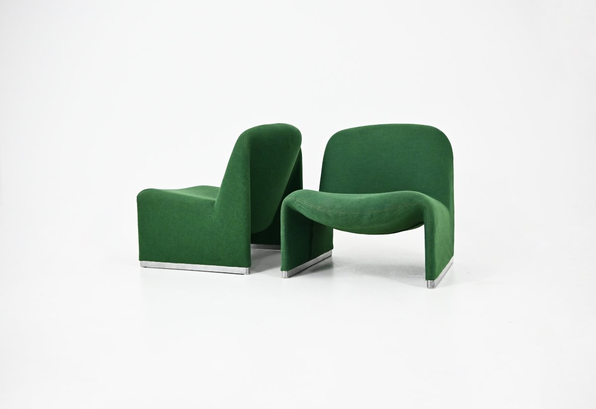 Alky Chairs by Giancarlo Piretti for Anonima Castelli, 1970s, set of 2