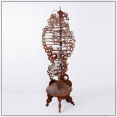 Allan Llewellyn's attributed rolling ball sculpture