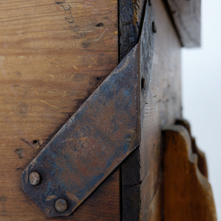 Antique Chinese Merchants Travel Chest