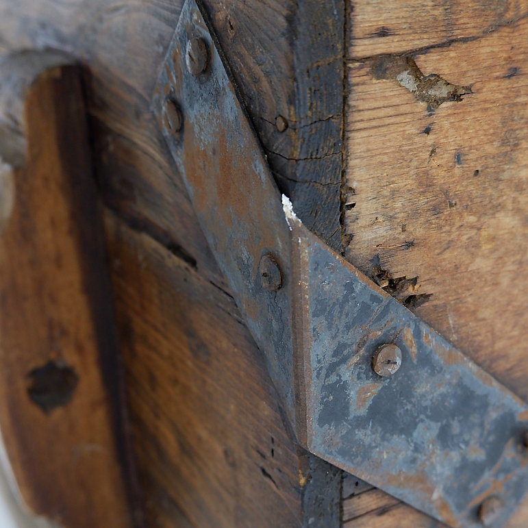 Antique Chinese Merchants Travel Chest