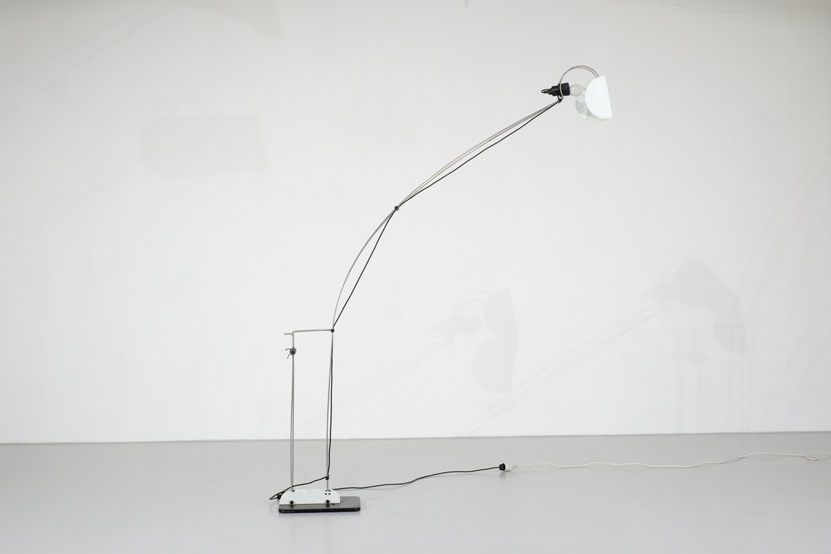 Arched floor lamp by Pas d'Urbino & Lomazzi for Guzzini-1970s
