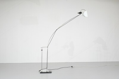 Arched floor lamp by Pas d'Urbino & Lomazzi for Guzzini-1970s