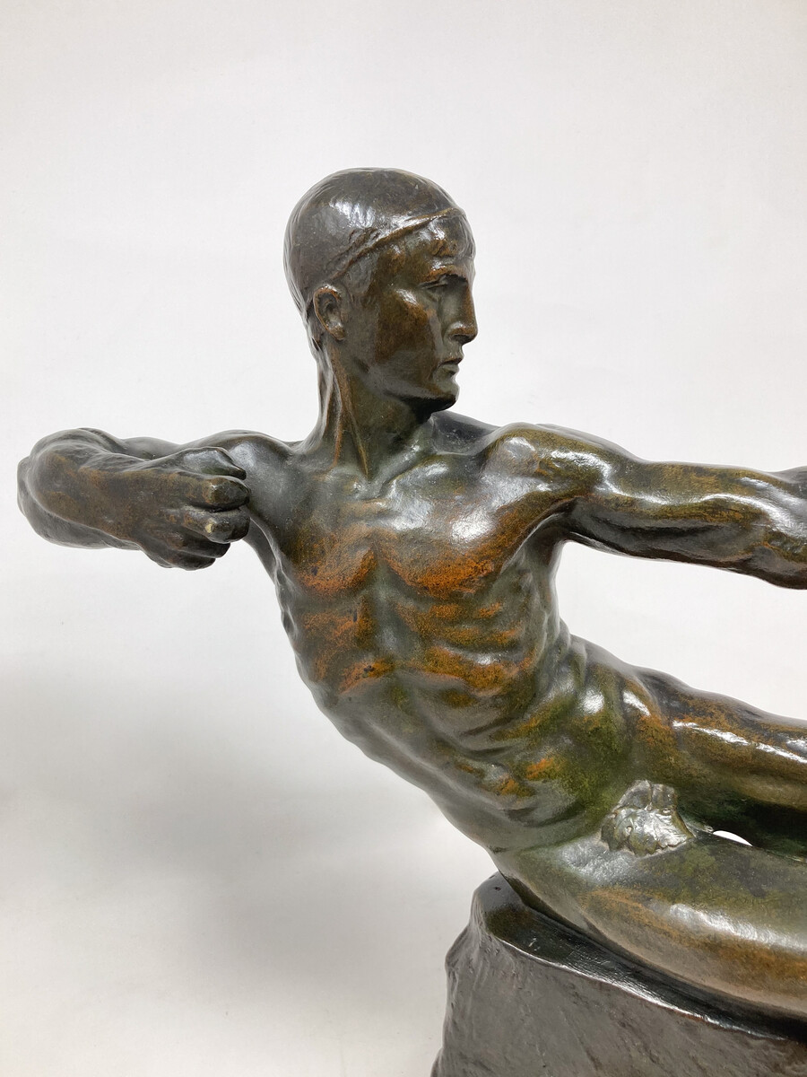 Archer Sculpture by Victor Demanet (1895-1964), 1930s