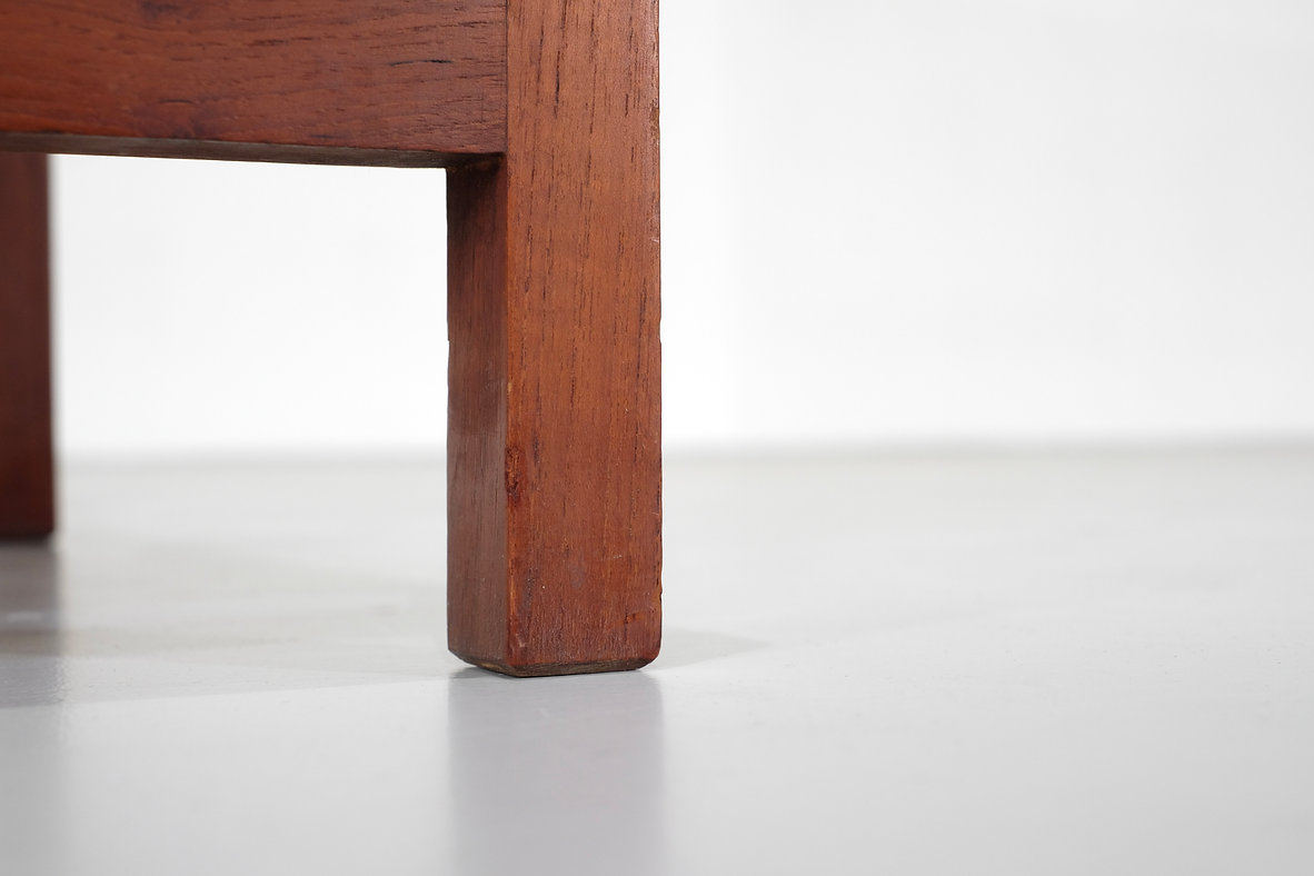 Armchair in wood with fabric, Italy 1960s