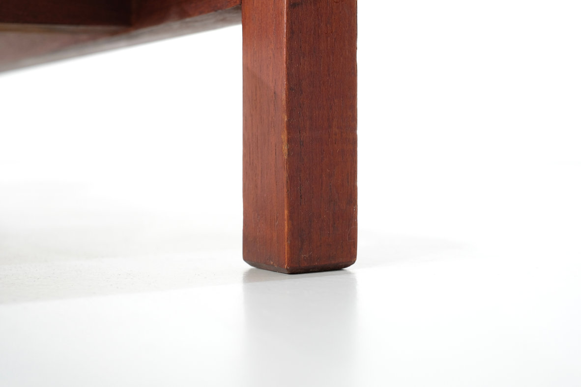 Armchair in wood with fabric, Italy 1960s