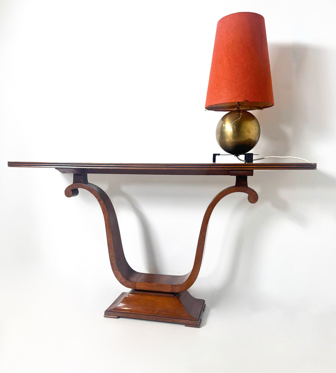 Art Deco Wooden Console