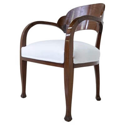 Art Nouveau Armchair by Henry Van de Velde