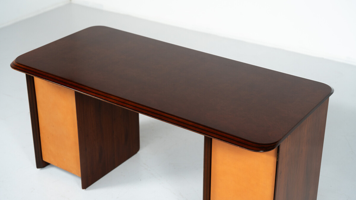 Artona Desk by Afra and Tobia Scarpa, Maxalto, Italy, 1975