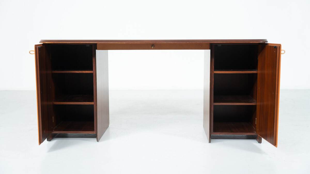 Artona Desk by Afra and Tobia Scarpa, Maxalto, Italy, 1975