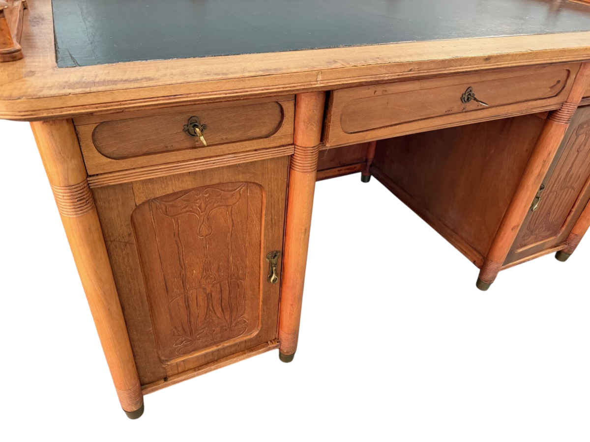 Arts&Crafts desk attributed to Alexander J. KROPHOLLER, Vienna Secession, 1900s