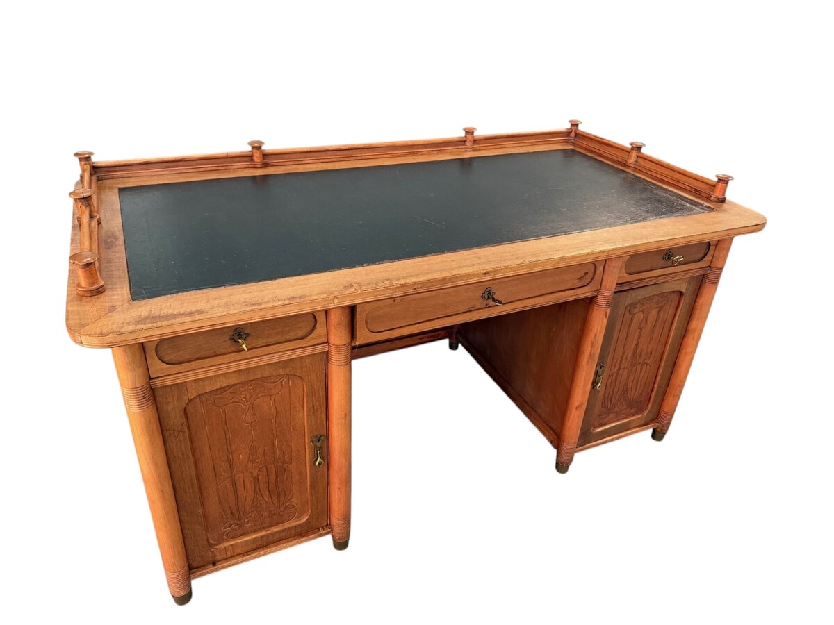 Arts&Crafts desk attributed to Alexander J. KROPHOLLER, Vienna Secession, 1900s