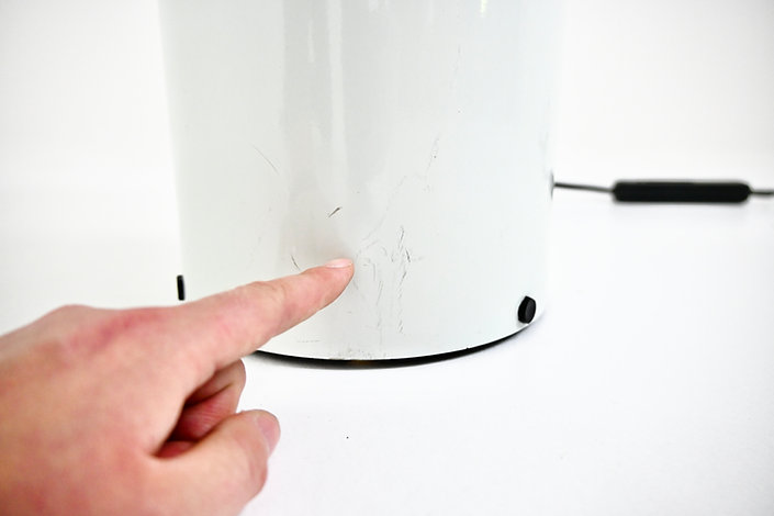 Atollo Table Lamp by Vico Magistretti for Oluce, 1977, 1st edition