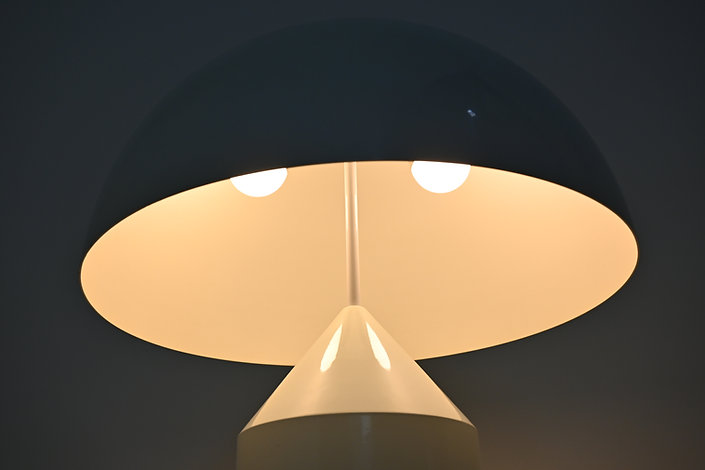 Atollo Table Lamp by Vico Magistretti for Oluce, 1977, 1st edition
