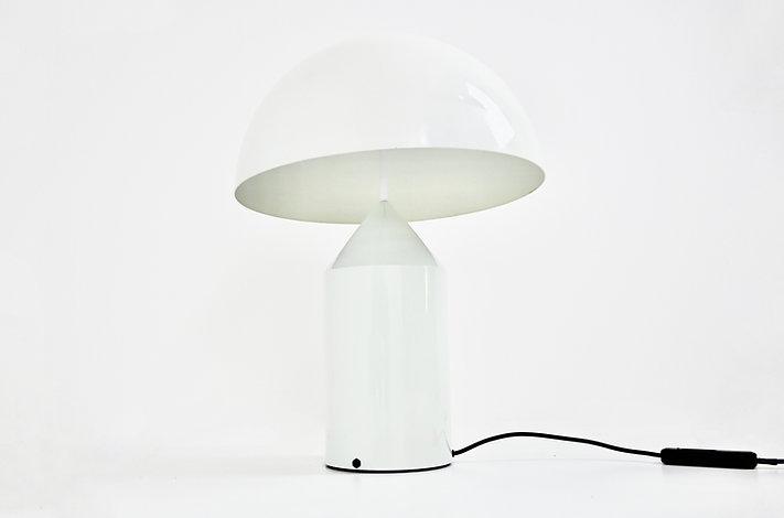 Atollo Table Lamp by Vico Magistretti for Oluce, 1977, 1st edition