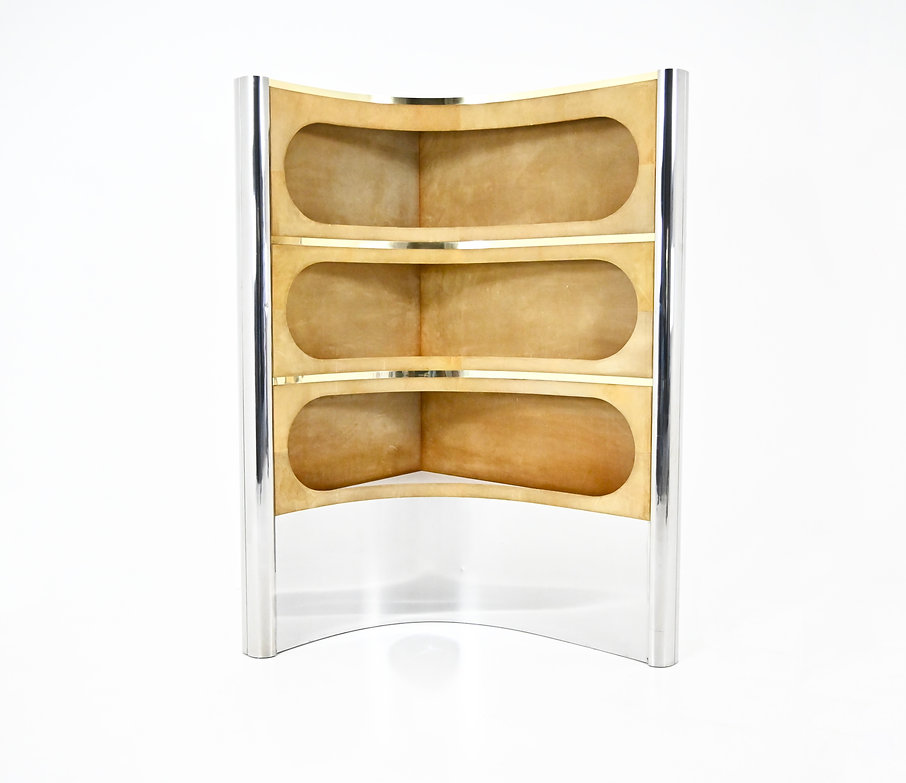 Bar set in the style of Willy Rizzo, 1970s
