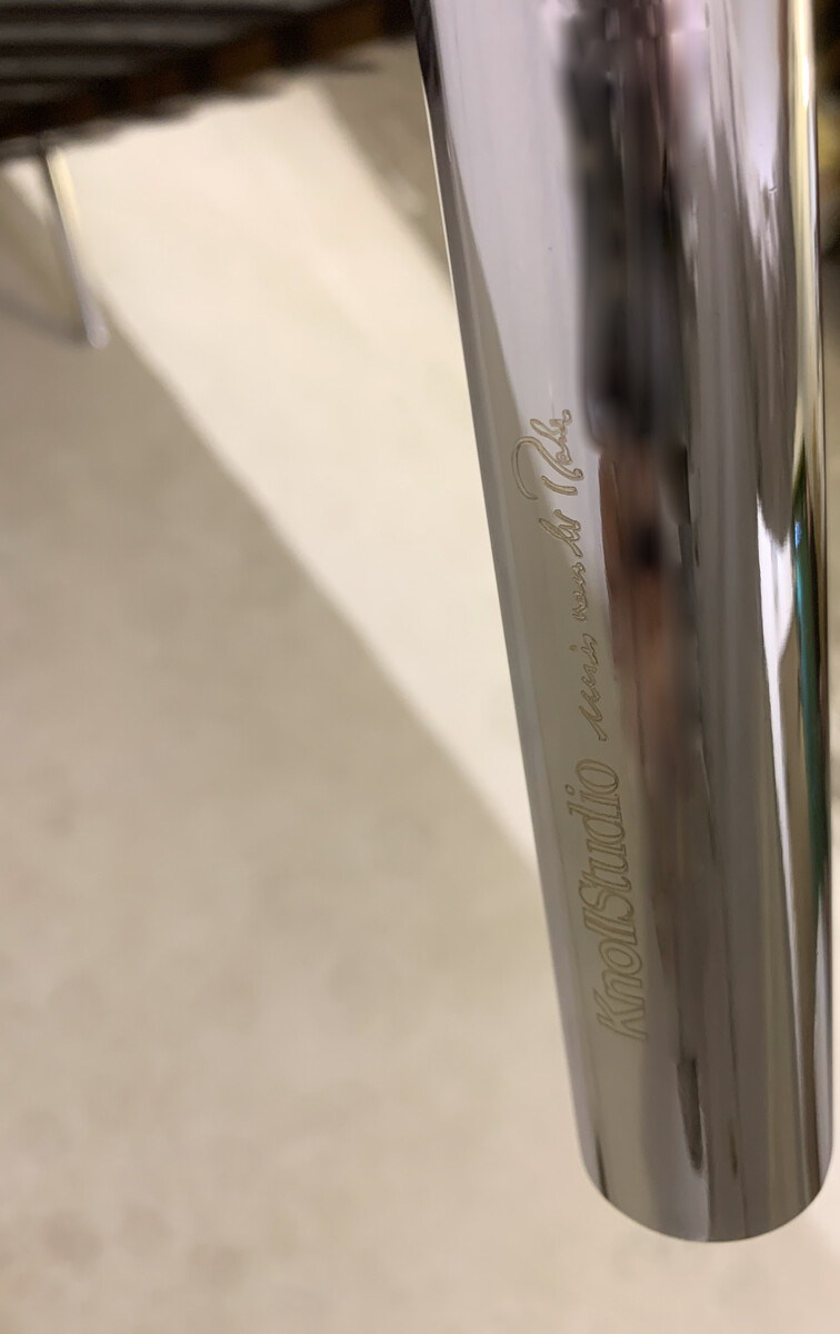 Barcelona Daybed by Ludwig Mies van der Rohe for Knoll, Brown Leather, 1990s