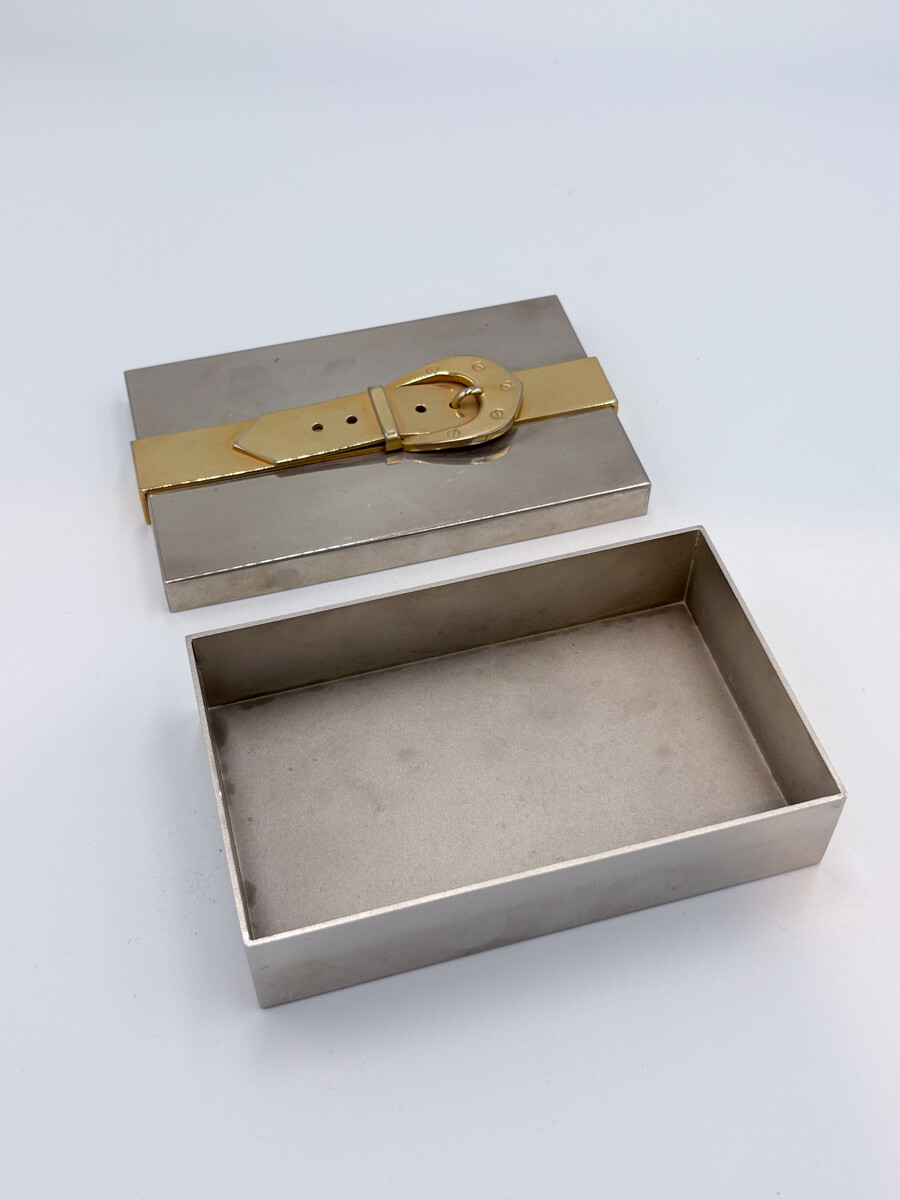 Belt Buckle Metal Box