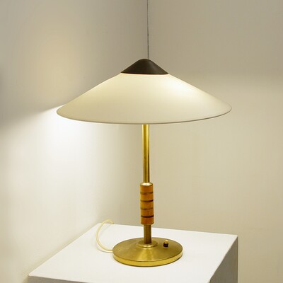 Tischlampe Lampe Glas orange Glasschirm im Murano Stil 53cm glass table lamp 