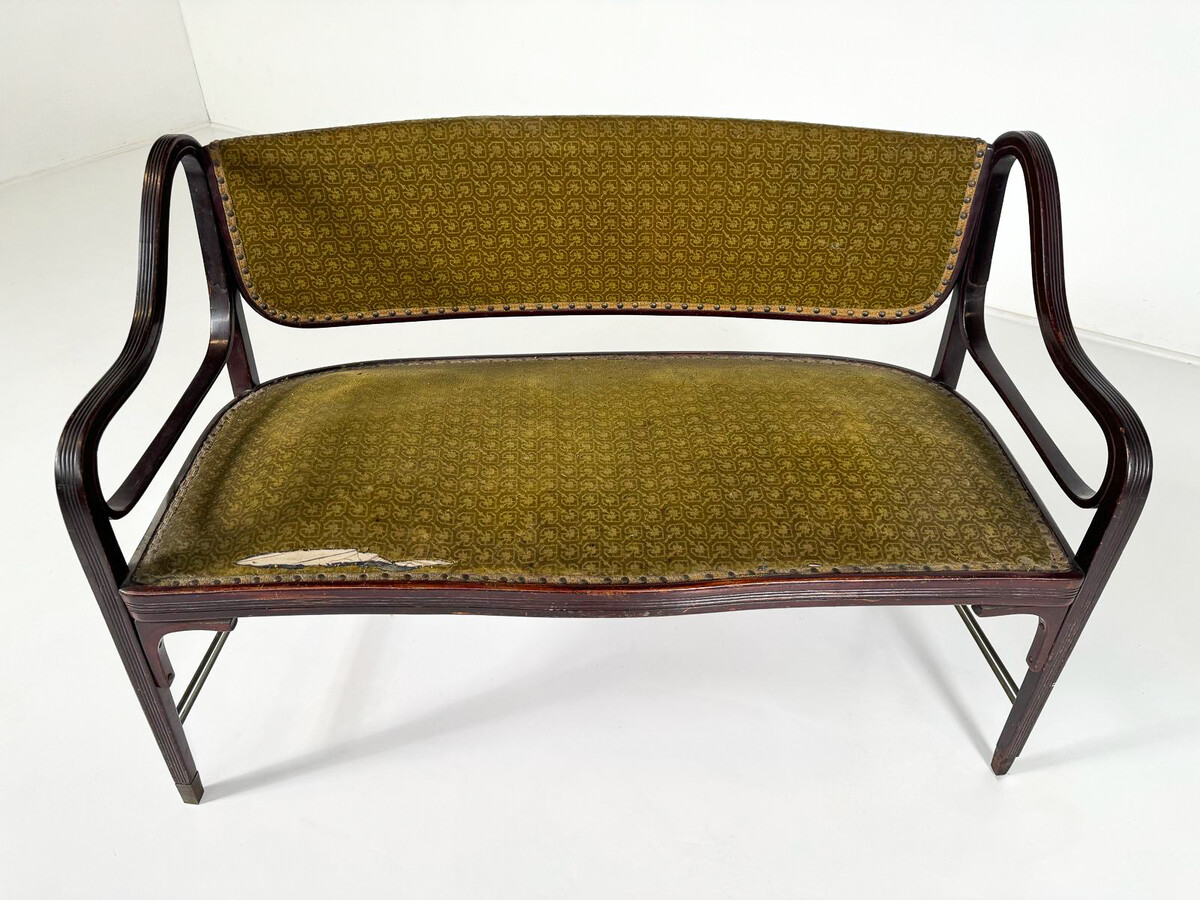 Bentwood Bench by Otto Wagner for J & J KOHN, 1900s