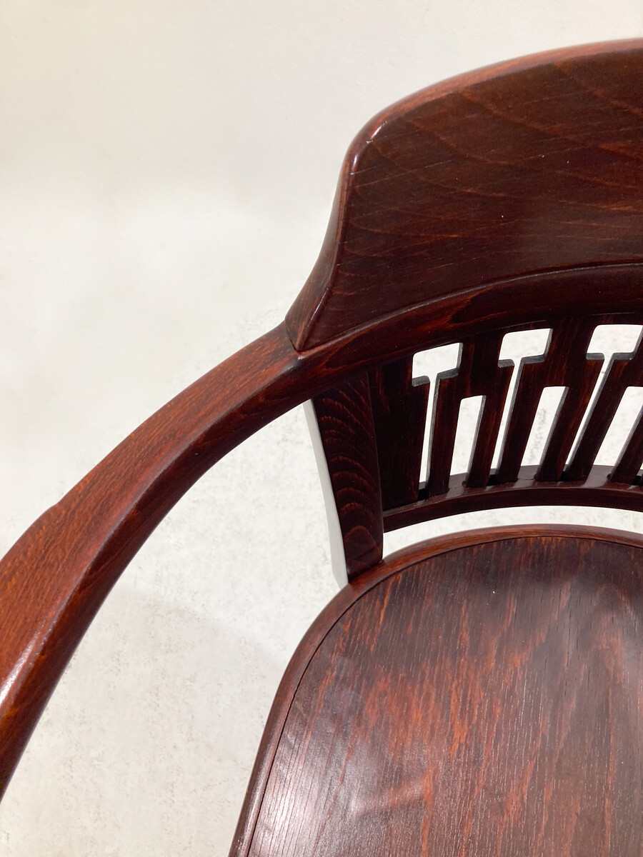 Bentwood Office Chair by Thonet, 1930s