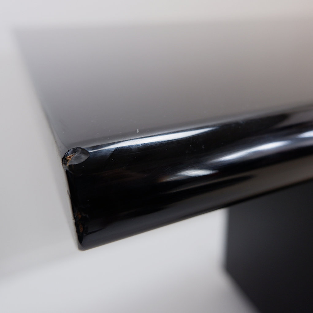 Black Lacquered Sideboard - Sheraton Serie,  Acerbis, 1980's