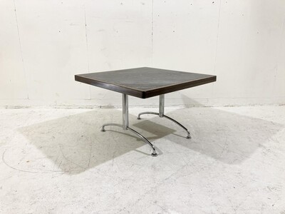 Black marble and wood coffee table by Fritz Hansen - Denmark c.1970