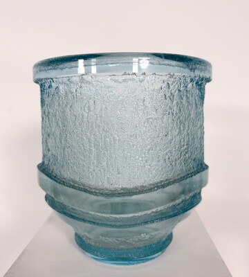 Blue Vase, Daum Nancy France, 1935