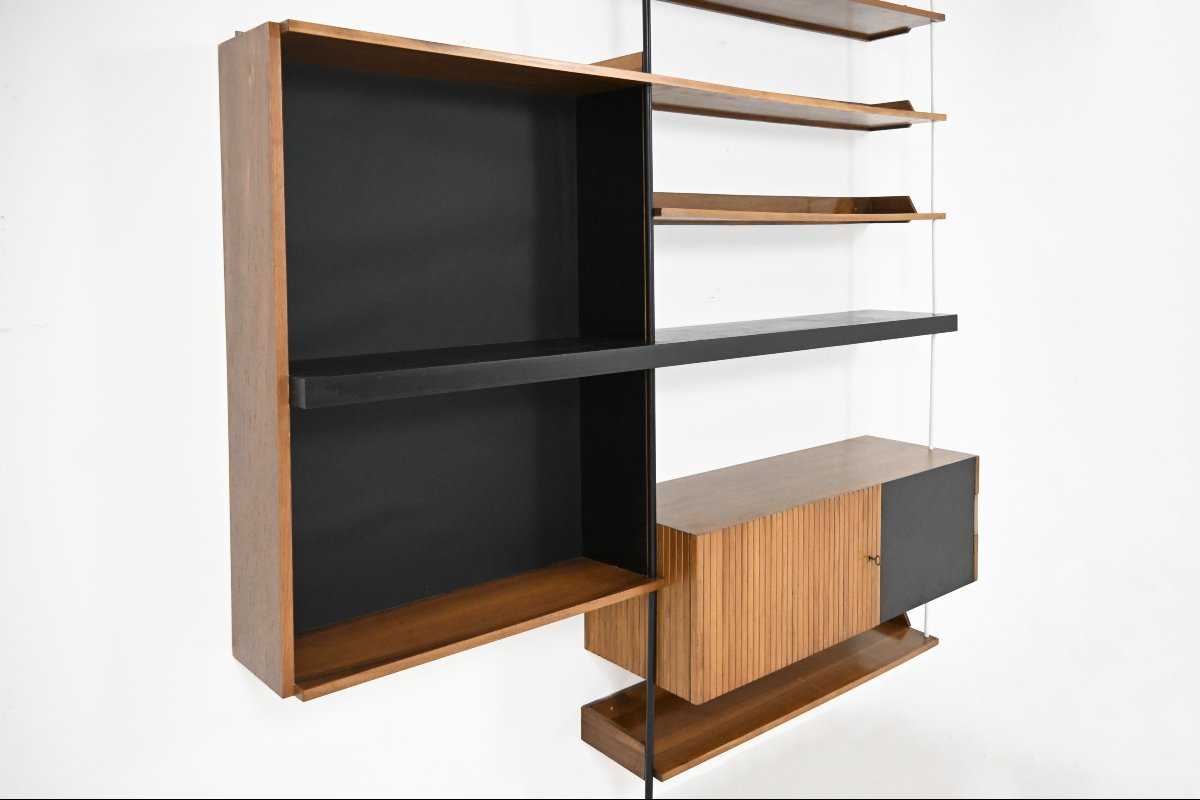 Bookshelves by Luigi Fornasari, Italy, 1950s