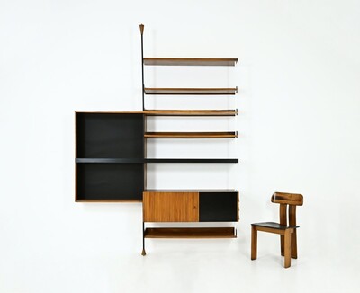 Bookshelves by Luigi Fornasari, Italy, 1950s