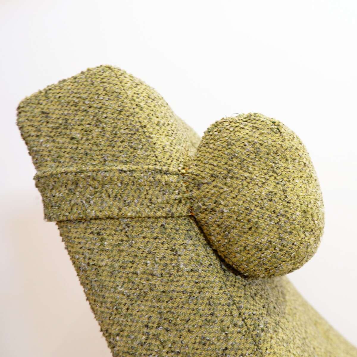 'Bradfield' chaisse lounge by Merrow Associates - Circa 1969 -  new green upholstery