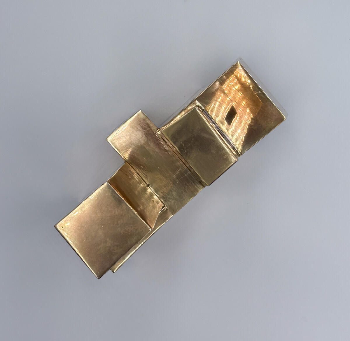 Brass Sculpture attributed to Parvine Curie