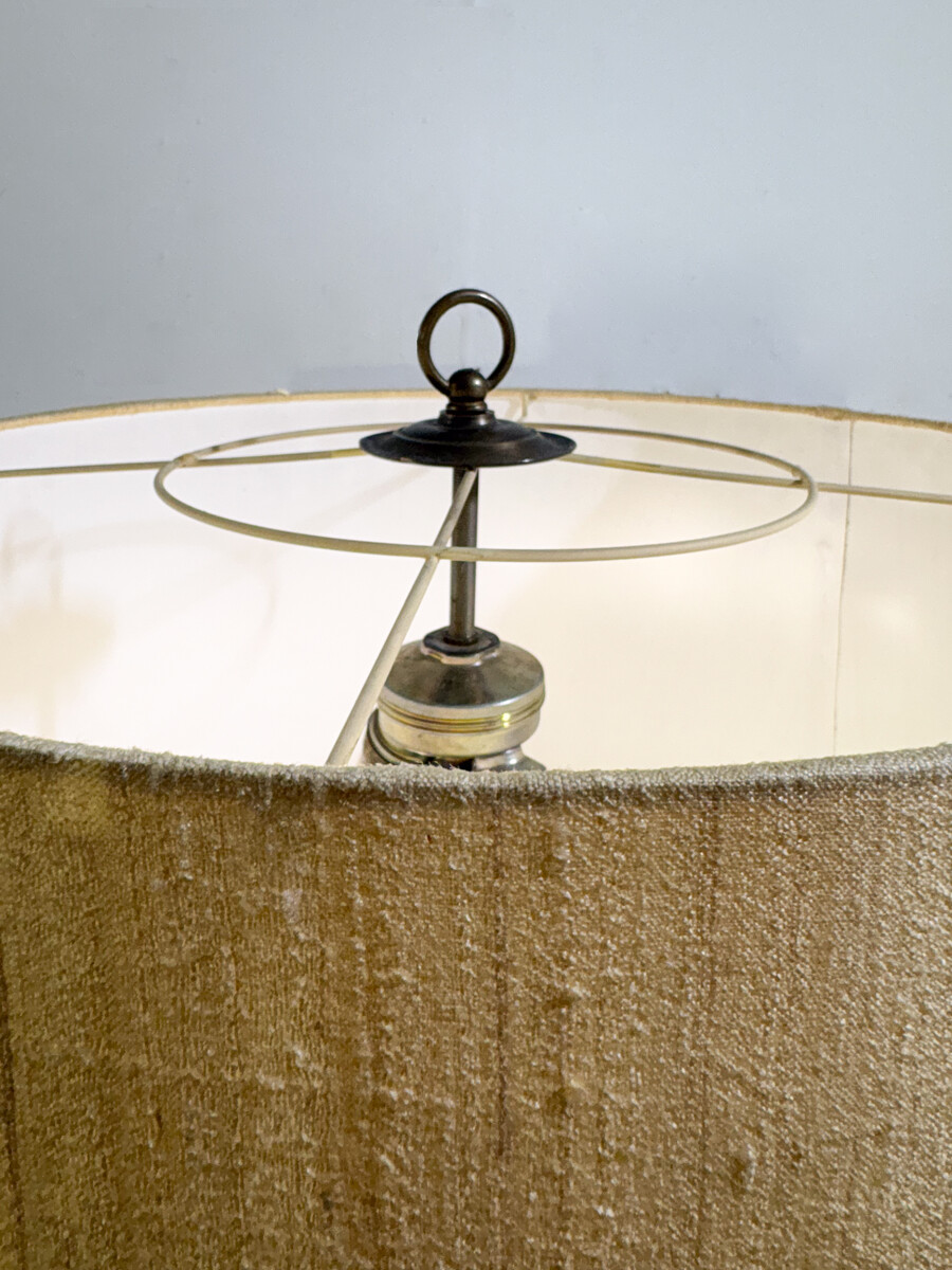 Bronze Floor Lamp attributed to Lothar Klute, 1970s